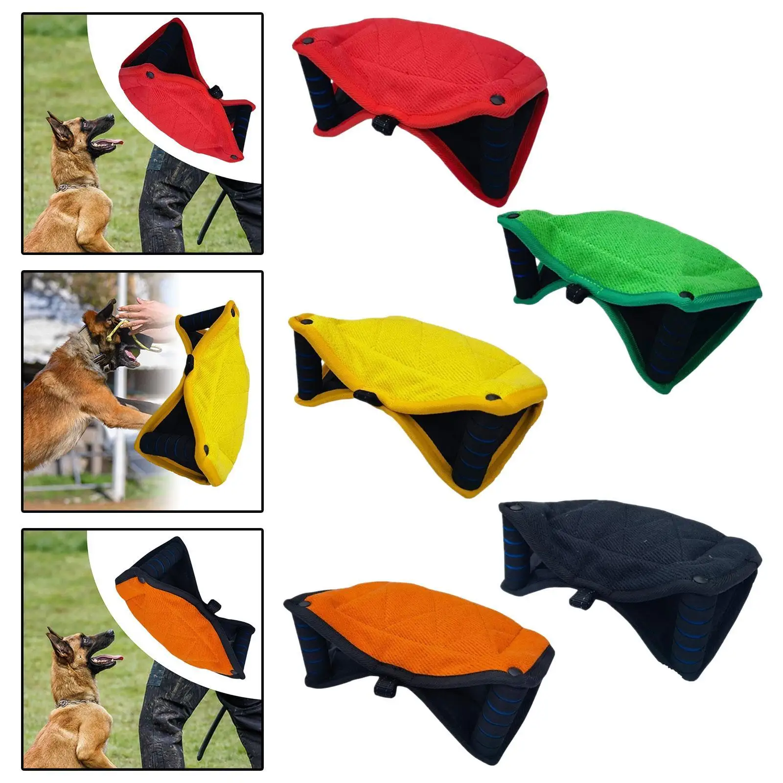 Dog Bite Pillow Interactive Toy Lightweight Portable Practical Tug of Dogs Toy Bite Resistant for Pet Puppy Small Medium Dog