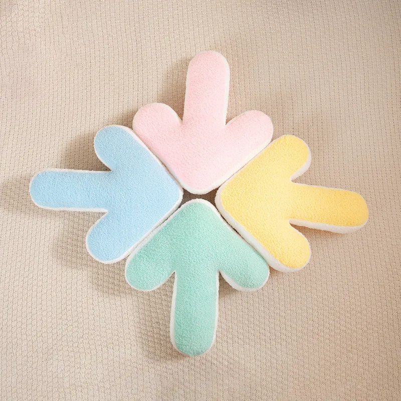 حار ملون السهم وسائد فخمة محشوة الترا لينة رمز وسادة أريكة كرسي الظهر دعم بلوشي الفتيات هدية عيد الميلاد #4