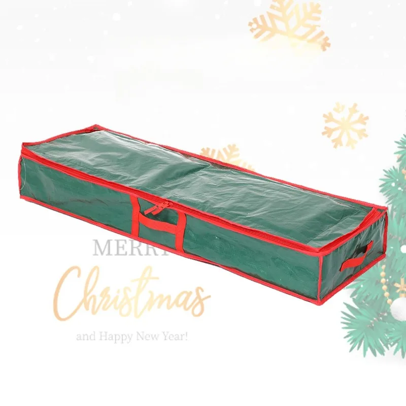 عيد الميلاد حقيبة التخزين عطلة هدية ورق التغليف التشطيب حقيبة عيد الميلاد كرتون لفة ورقة حقيبة التخزين 2025 جديد