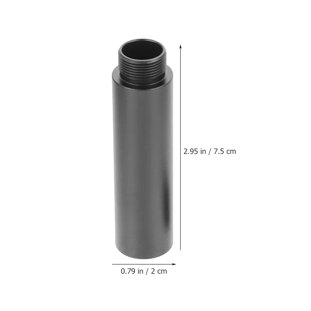 1Set Mic Stand Extension Tube Aluminum Alloy Solid Build Microphone Arm Desk Stand Extension Rod Quick Install Enhanced