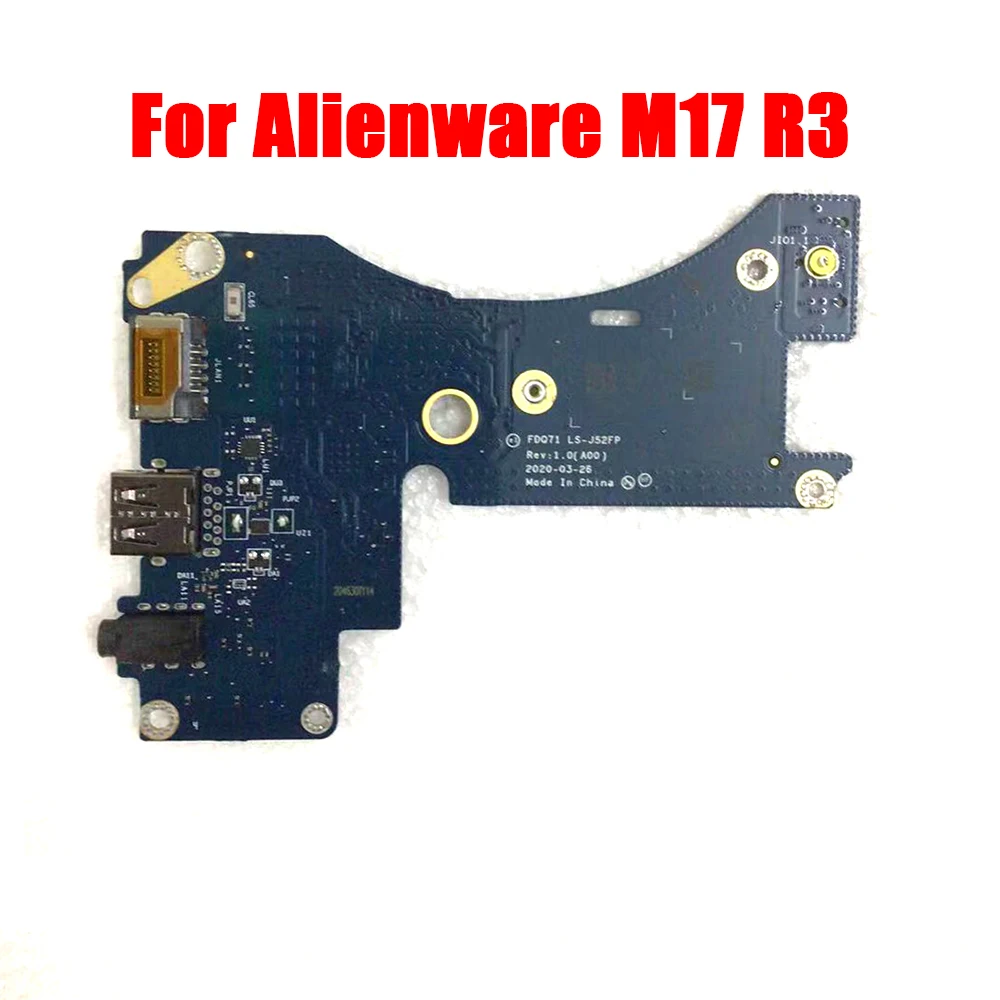 Laptop USB Card Audio Board For Alienware M17 R3 0KJJCW KJJCW LS-J52FP