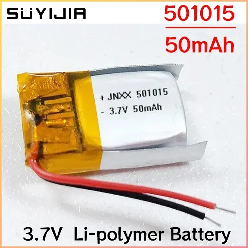 501015 3.7V 60mAh Rechargeable Lithium Polymer Battery For MP4 Bluetooth Earphone Video Pen GPS Walkie Talkie Smart Watch 501115