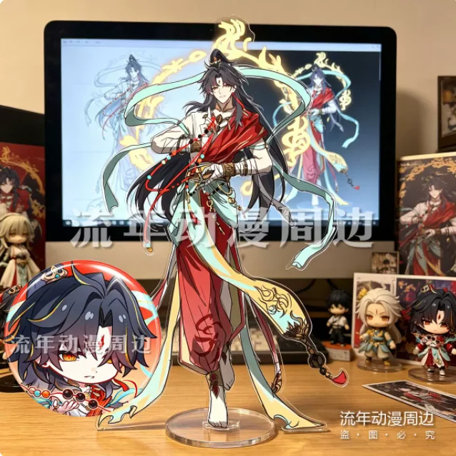 Anime Honkai：Star Rail Blade Double-Sided Acrylic Stand Figure Model Plate Cosplay Collection Desktop Decor Gifts XH