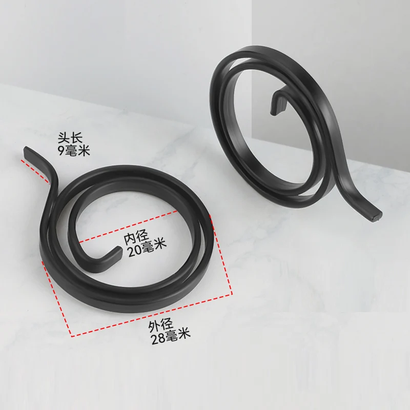 Anti Theft Door Handle Return Circular Spring Flat Spring Double Active Double Fast Anti-Theft Door Lock Universal Accessories