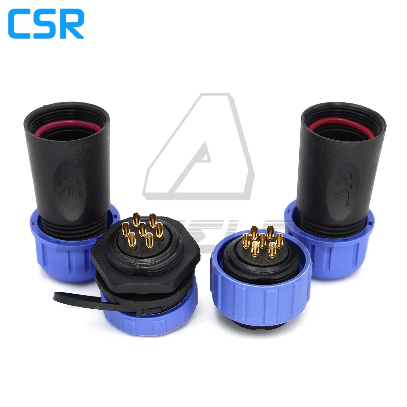 SP2110/P7-S7,  7 Pin Waterproof Connector , Wire Connectors, Automotive Connectors, Industrial Equipment Power Connectors 7 Pin
