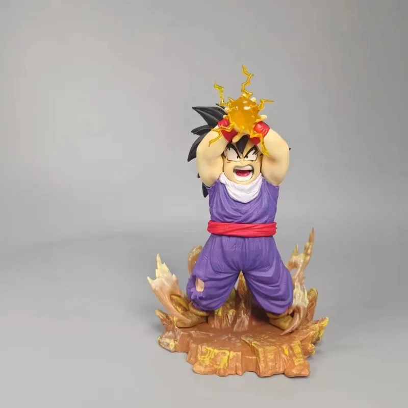 17.5cm Anime Dragon Ball Son Gohan Model Figure Angry Son Gohan Action Figure PVC Statue Collection Model Ornaments