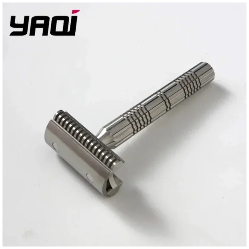 YAQI Bohemia Raw Color Version Safety Razor 316 Stainless Steel Adjustable Baseplate for Men 2026