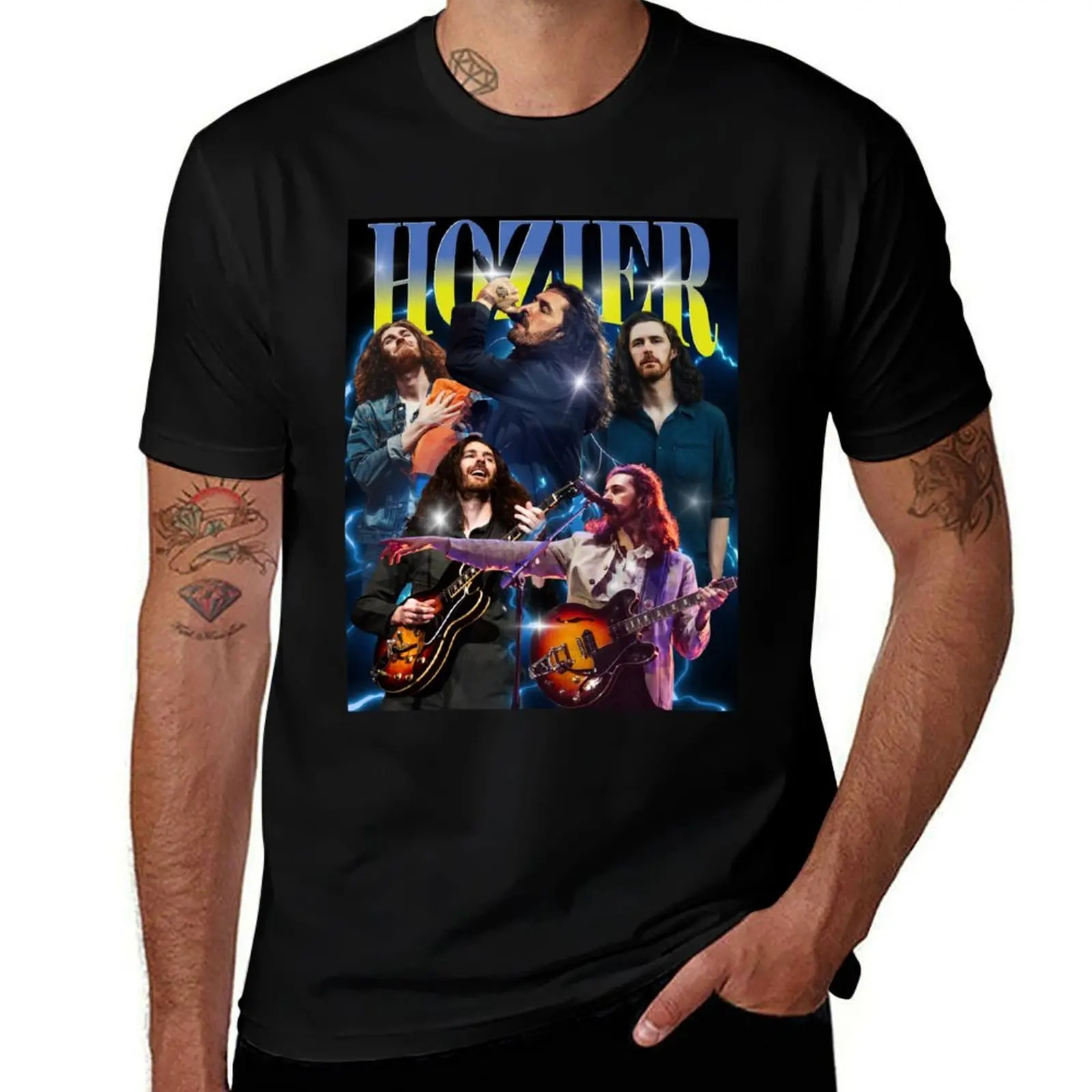 

Hozier Rock Band Style T-Shirt t shirts for man pack white funny t shirts dark humor T-Shirt