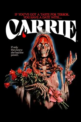 

Carrie 8x12 Metal Movie Poster Sign [B] Sissy Spacek, Classic Horror