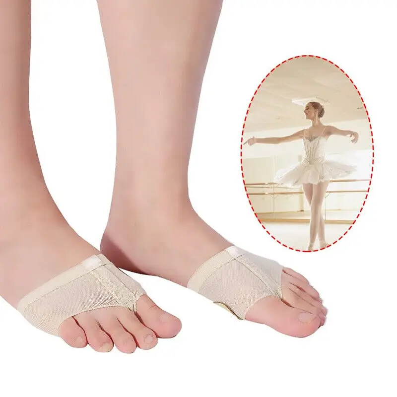 DAYFULI Breathable Forefoot Cover for Women Ballet Dance Latin Gymnastics Practice Protection Sleeve Foot Toe Pad Foot Care Tool