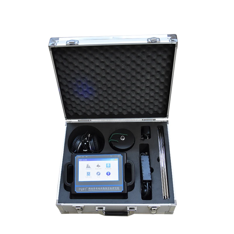 PQWT-CL600 Multi Modes Accurate Find Leakage Point Sound Analysis Acoustic Water Pipe Leak Detector