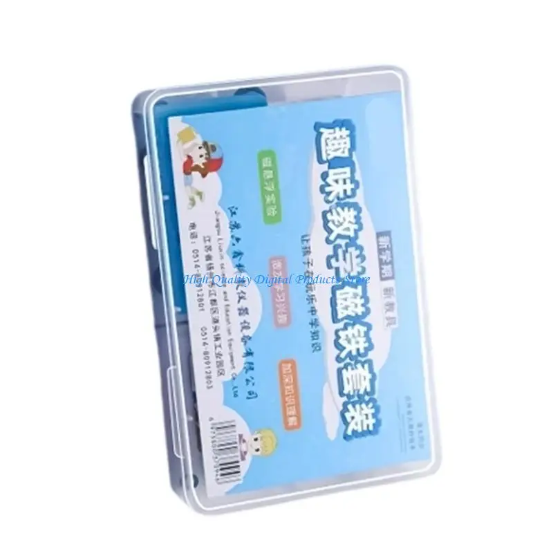 U2JE Развивающая магнитная игрушка Практические магнитные эксперименты для демонстрации преподавания в классе и обучения на дому