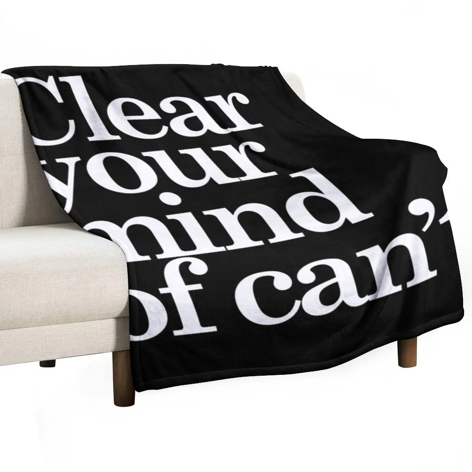 Одеяло для пикника, теплый зимний плед, очень большие размеры, черно-белый цвет