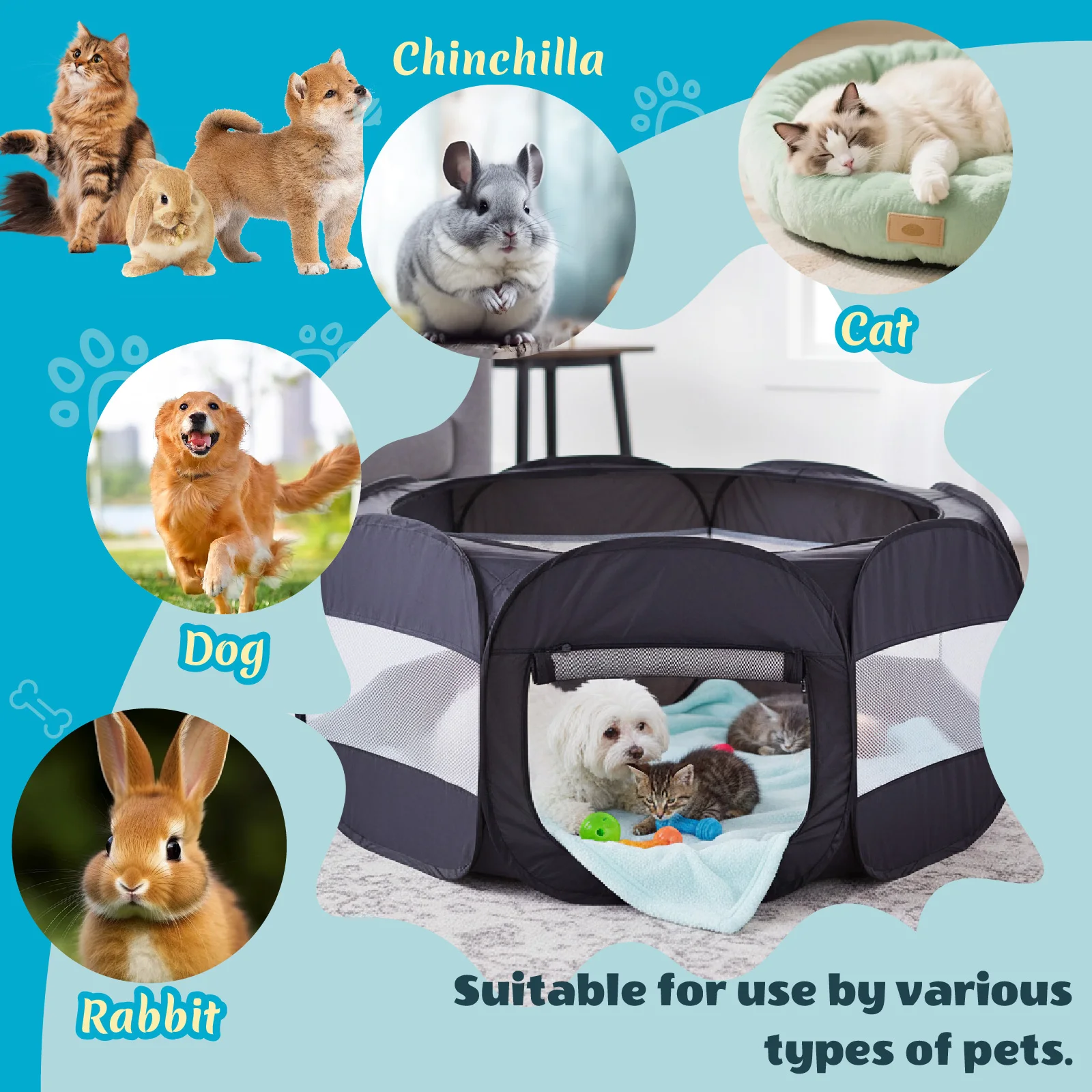 Thumbnail 3 - #6 Trending Pet Playpens Right Now