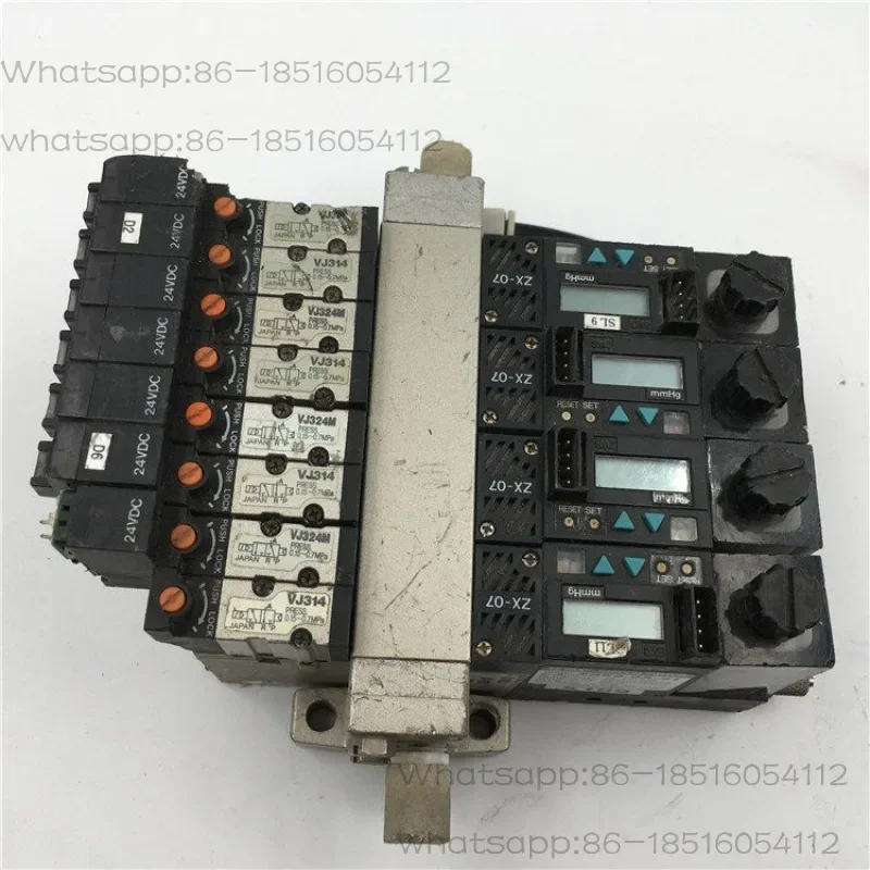 Disassembly, vacuum generator ZSE3-0X-21 ZX1-WD071 ZX-07 solenoid valve VJ314
