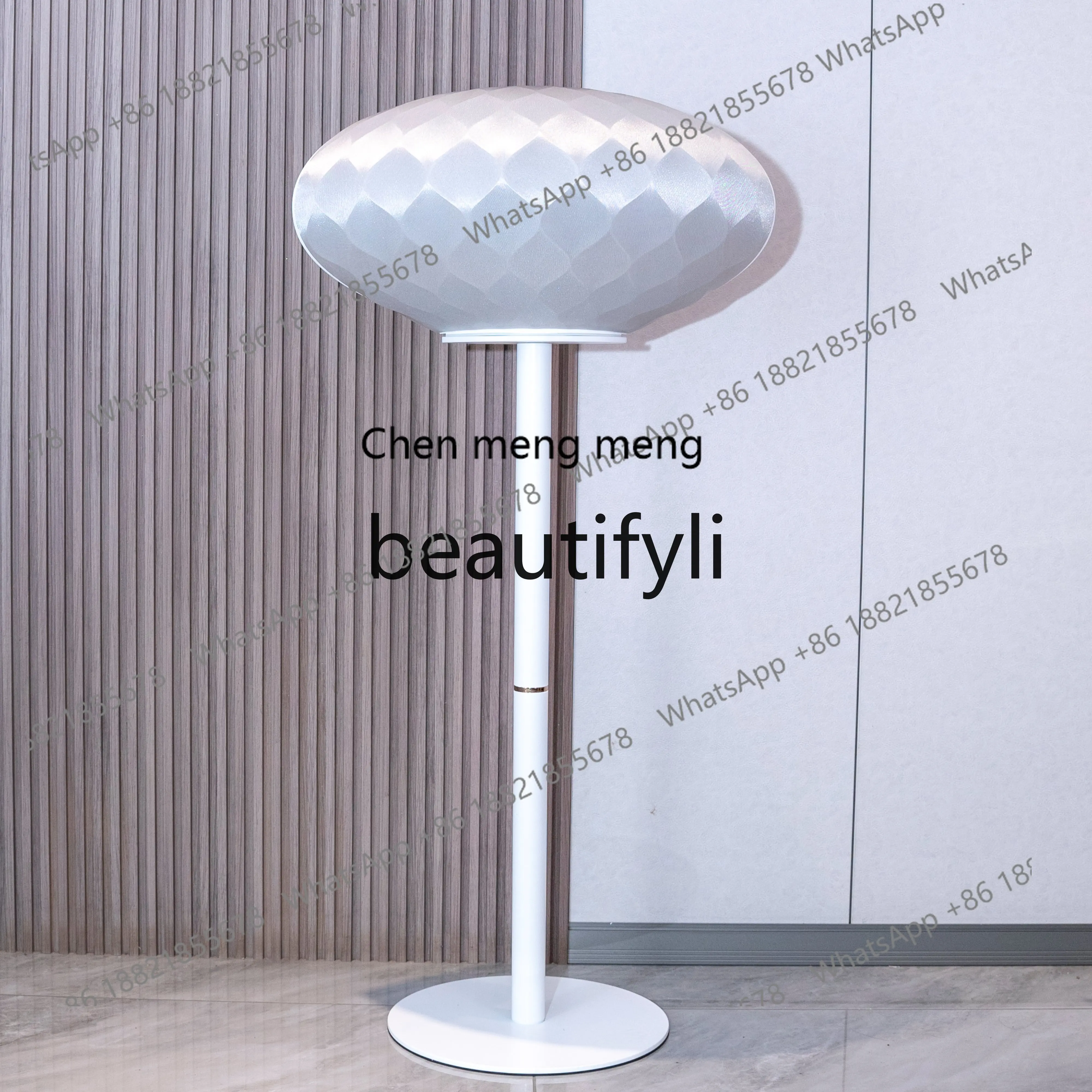 X New Minimalist Home Lantern Base Metal Integrated Floor Speaker Stand