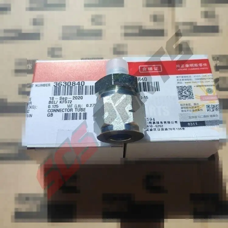 

3630840 Трубчатый соединитель подходит для двигателя Cummins KTA19 KTA38 KTA50 NT855