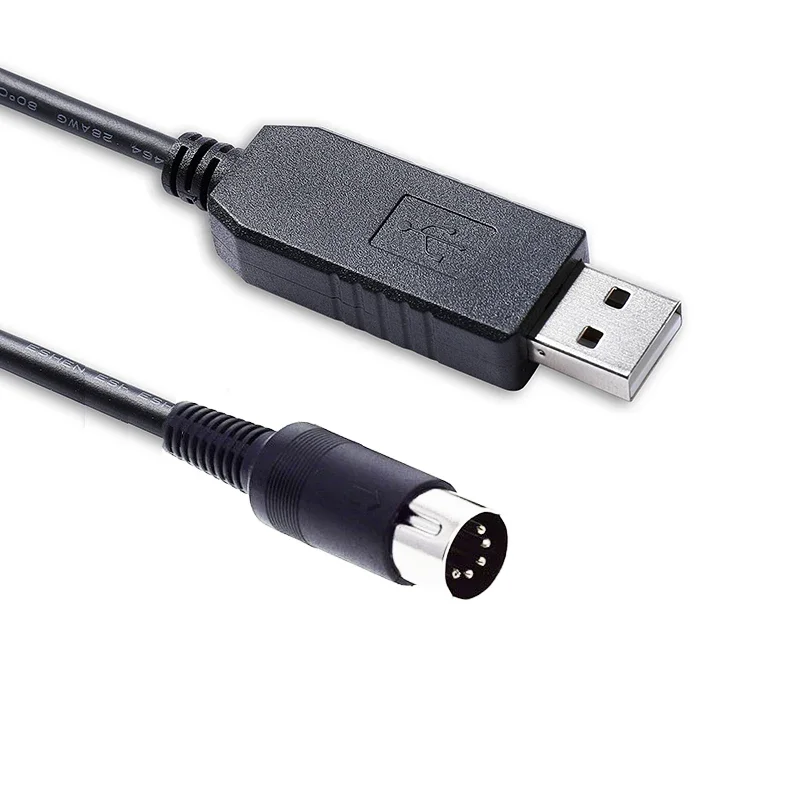 USB CAT Programming Cable Kenwood IF-232C FTDI FT232RL USB Uart TTL to 6-pin Din Plug for Kenwood TS-140S TS-440 TS-450 TS-680S