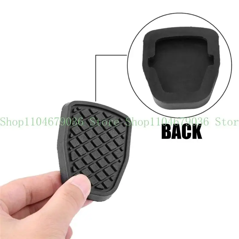 652F 2pcs Non Slip Rubber Pedal Covers Quick Installation No Tool Needed Odorless Rubber Pedal Pads 36015GA110 for Forester