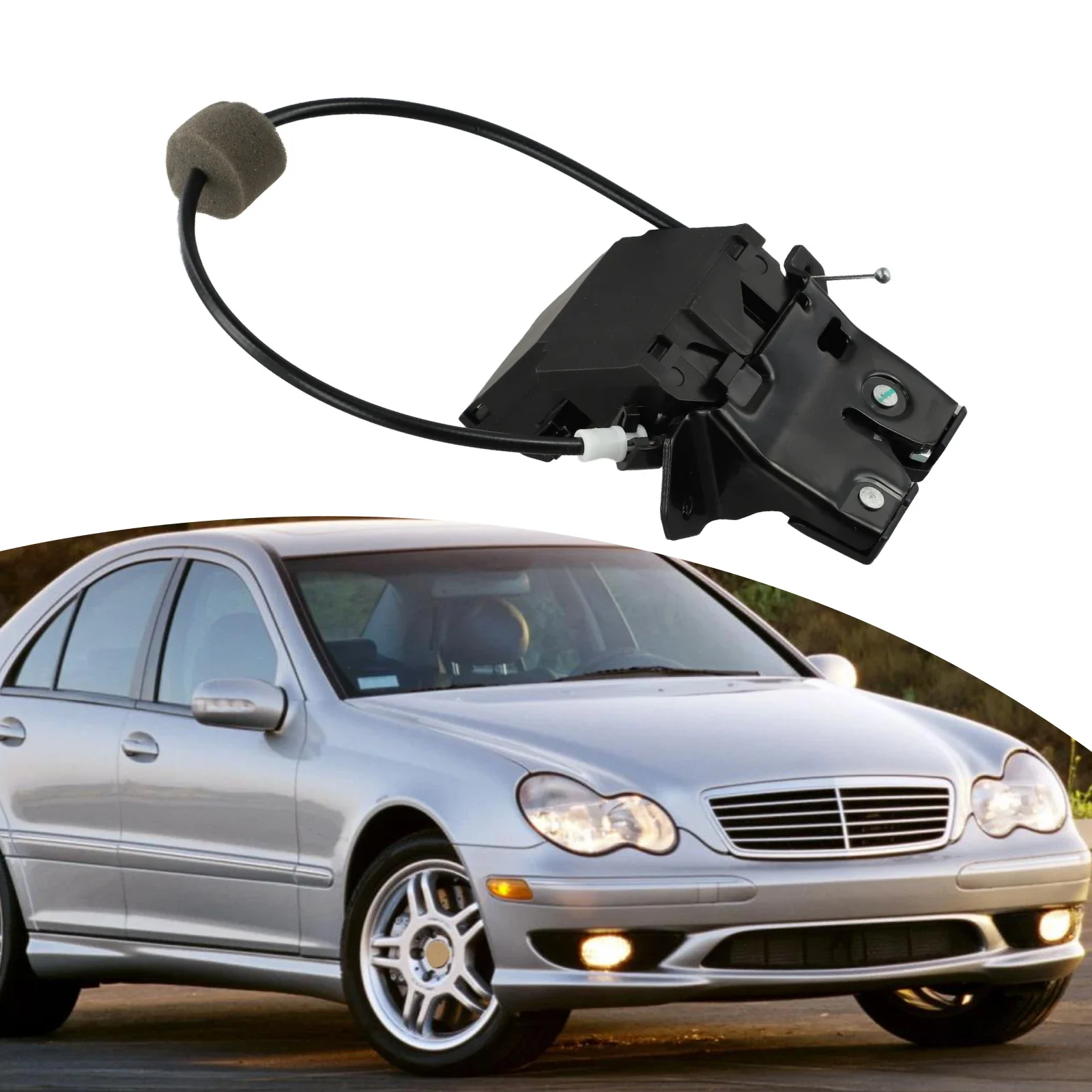 

A1717500185 Lock Tailgate Boot Lid Lock For Car Trunk Replacement Non-deformation ABS Metal For Mercedes E Class W211