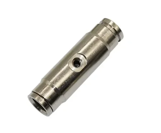 3/8" one hole straight connector