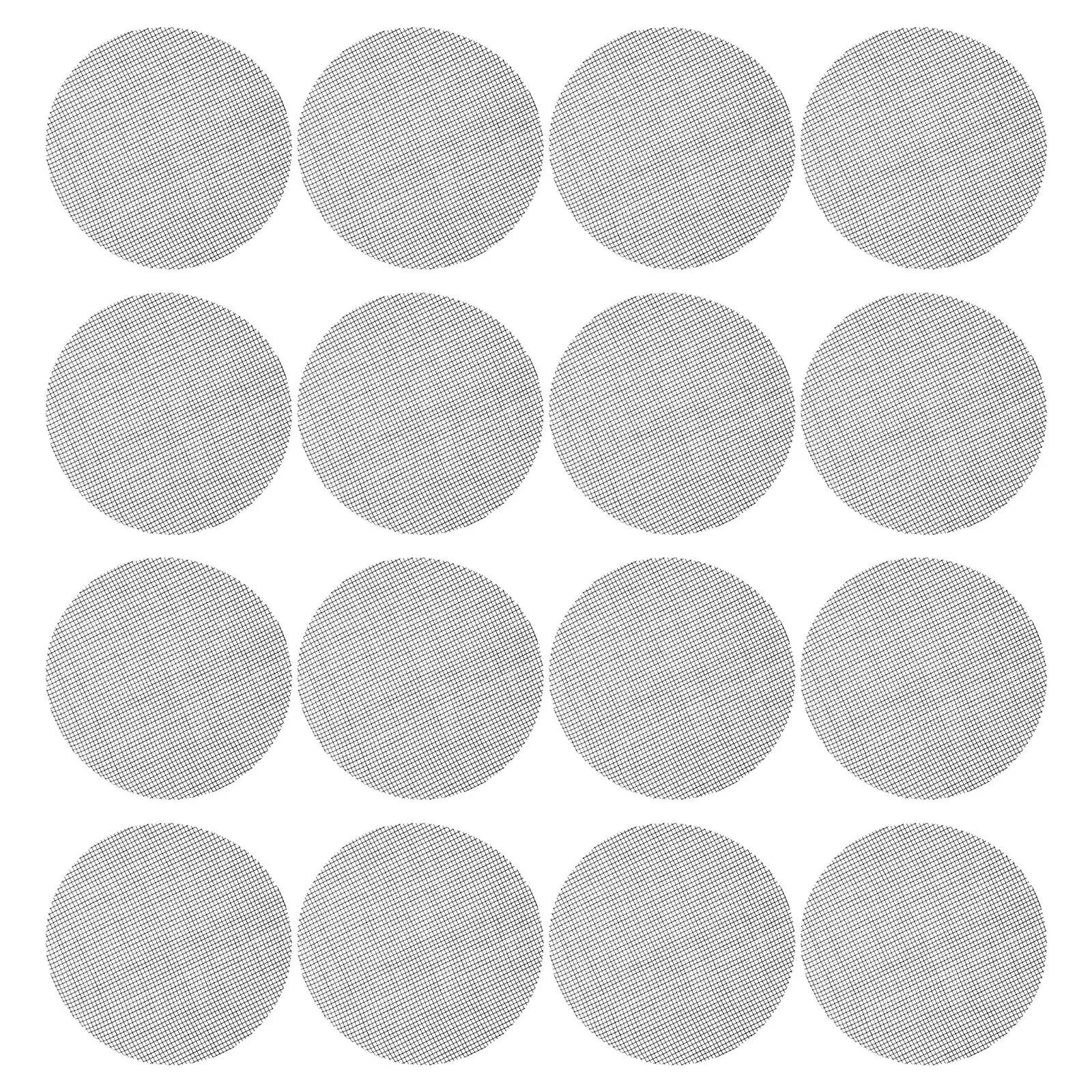 

50 Pcs Flower Pot Drainage Net Pad Mats for Flowerpot Holes Potted Plant Bottom Mesh Pads Pvc Plastic Pots