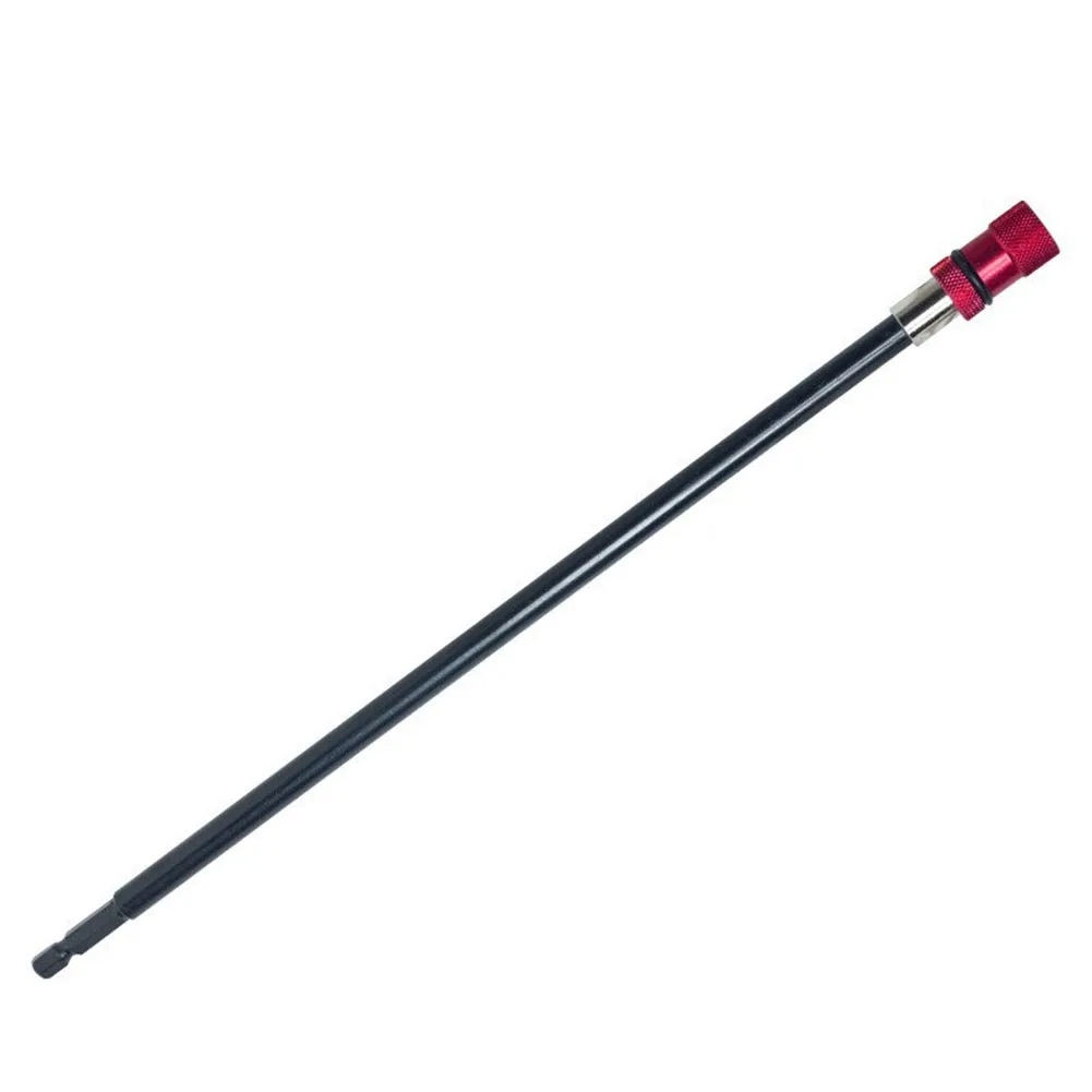 

300mm Quick Release 1/4 Screwdriver Drill Bit Holder Magnetic Extension Rod For Power Tools Drill Bits Accessory