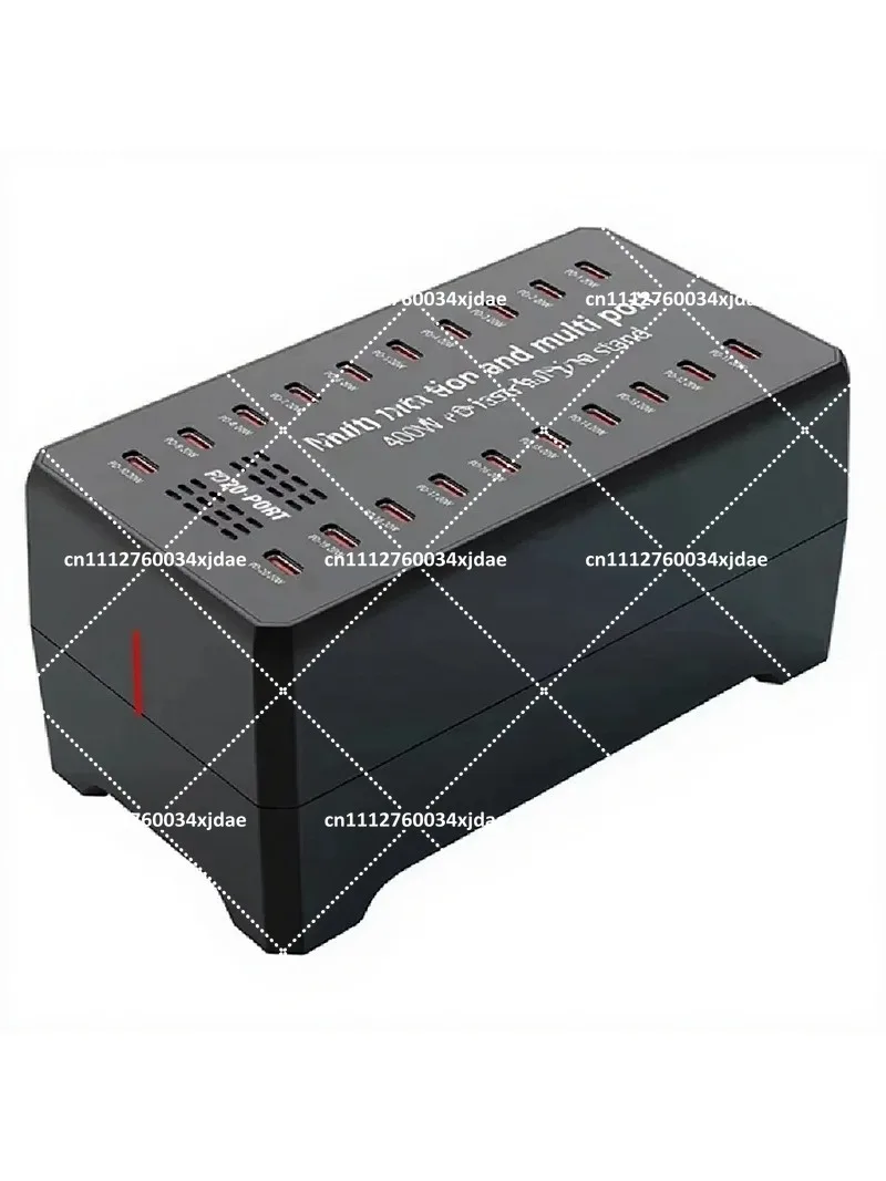 400W Charging Station 20 Ports PD 20W Charging Hub for Multiple Devices