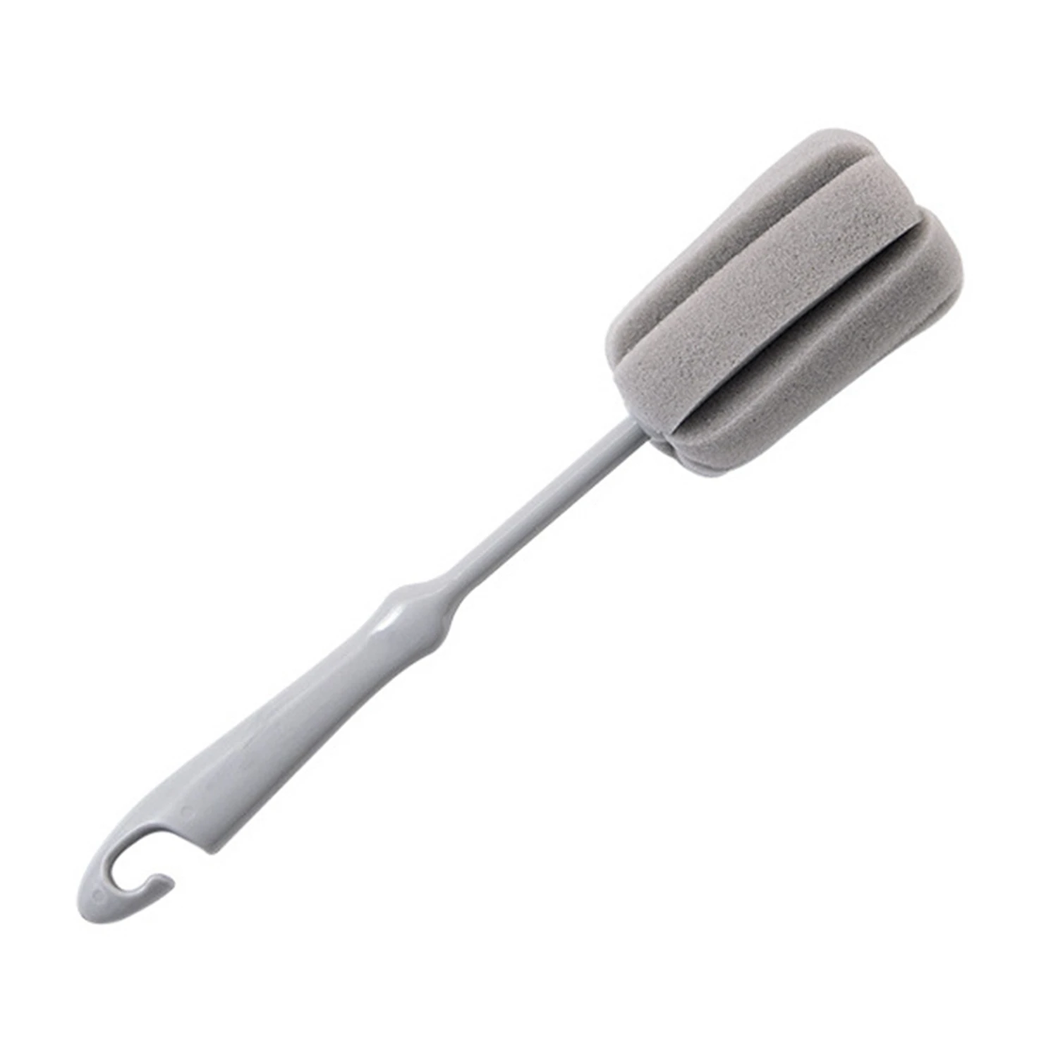 CYGJ-2 шт. губка-щетка для бутылки с молоком, чашка для мытья стекла, инструменты для чистки кухни, щетка для чистки чашек, пластиковая короткая ручка и Lon