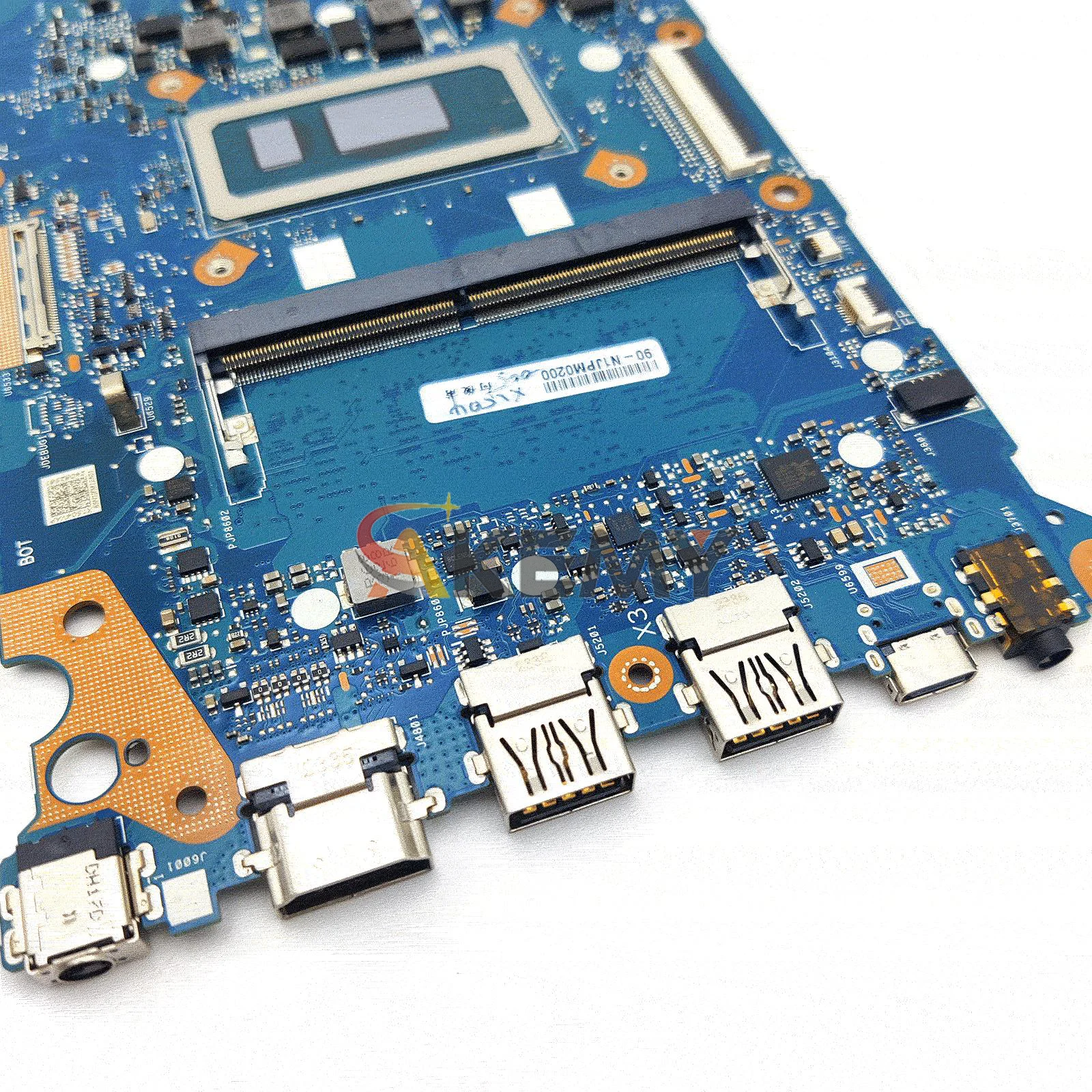 Placa-mãe para laptop X1704ZA, placa principal para ASUS VivoBook F1504ZA X1404ZA F1704ZA F1404ZA R1504ZA X1404Z com 12a geração I3 i5 i7 stk