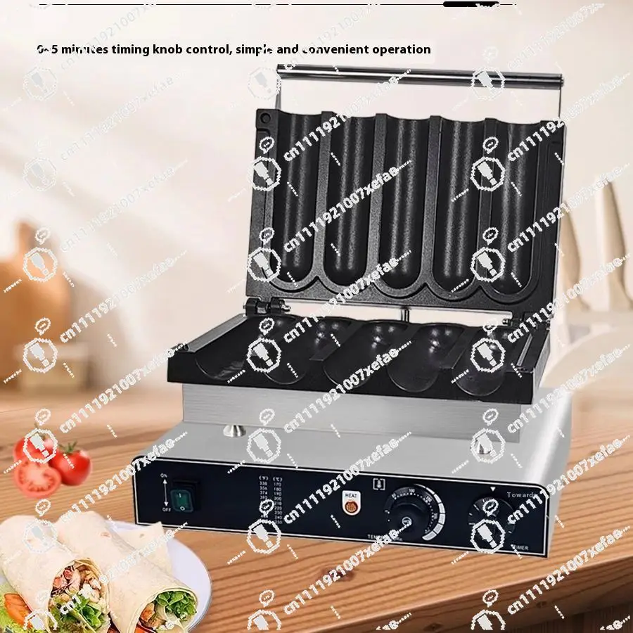 Heated Chicken Rolling Machine Two-grid Five-grid Rolling Machine Commercial Chicken Rolling Machine with Digital Display