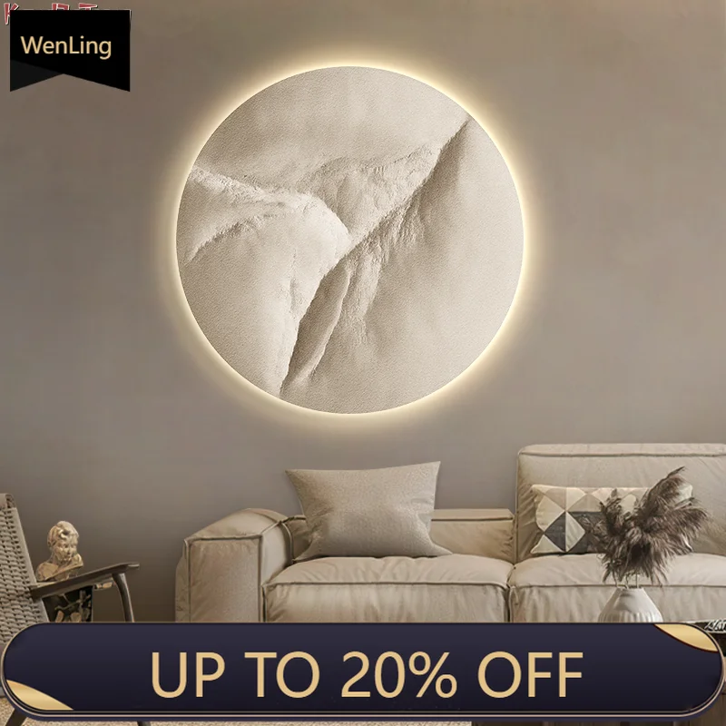 Modern Living Room Interior Plane Painted LED Wall Light Corridor Hanging Room Bedside Dining Room Hanging Decoration