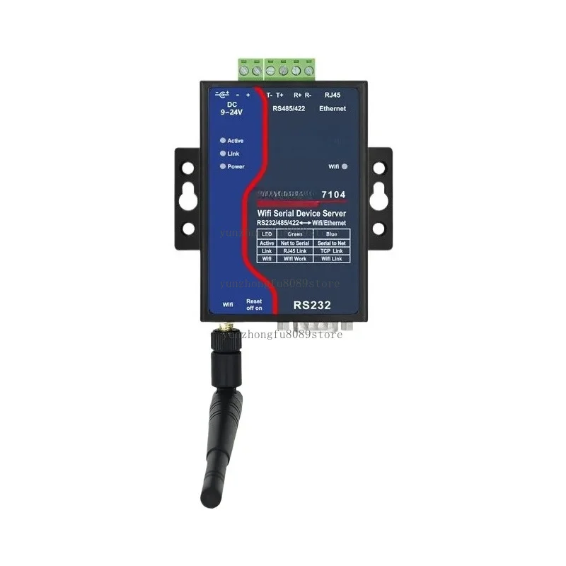 Wireless serial server 232 to WiFi 485 to WiFi 422 to WiFi module 7104
