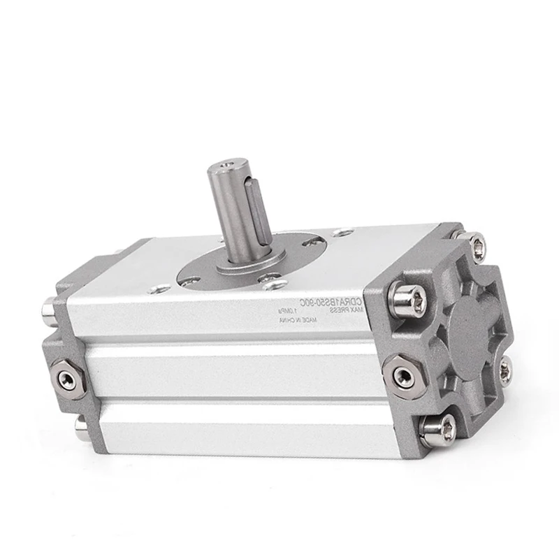 Rotary Swing CDRA1BS Pneumatic Cylinder High Torque Gear Rack Angle Adjustable CDRA1BSU30/50/63/80/100-90 Degrees 180 Degrees