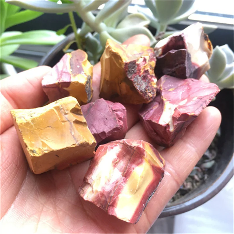 Pedra natural cabochão Jaspe mookite pedra bruta bruta para venda