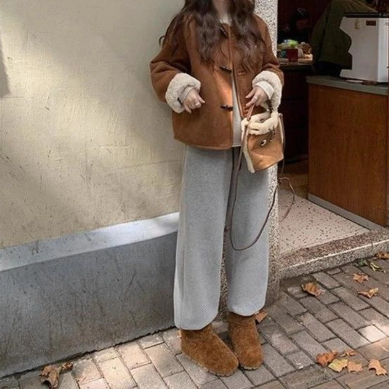 

2025 New Models Wear Suede on Both Sides, This Year's Popular Lamb Plush Fur Integrated Coat Women's Winter