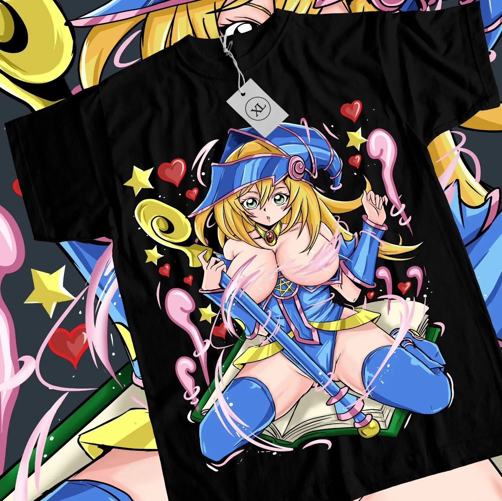 

Maga Oscura T-shirt Yu-Gi-Oh Chica Kawai Girl Anime Gift Shirt All Size