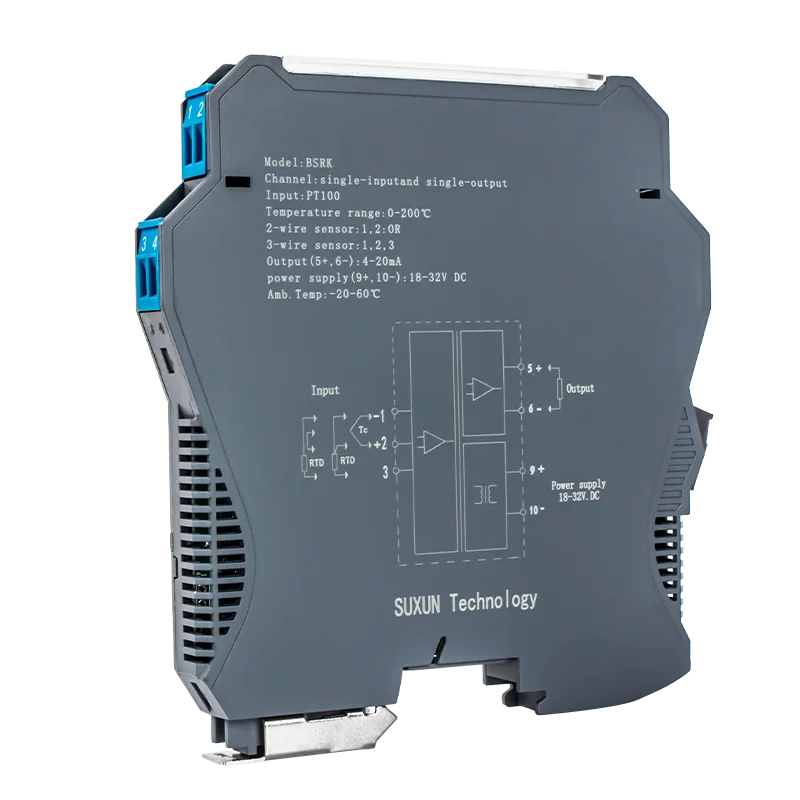 

Temperature Transmitter RTD PT100/ 1 In 1 Out Signal Isolator Temperature Sensor Converter Module RS485