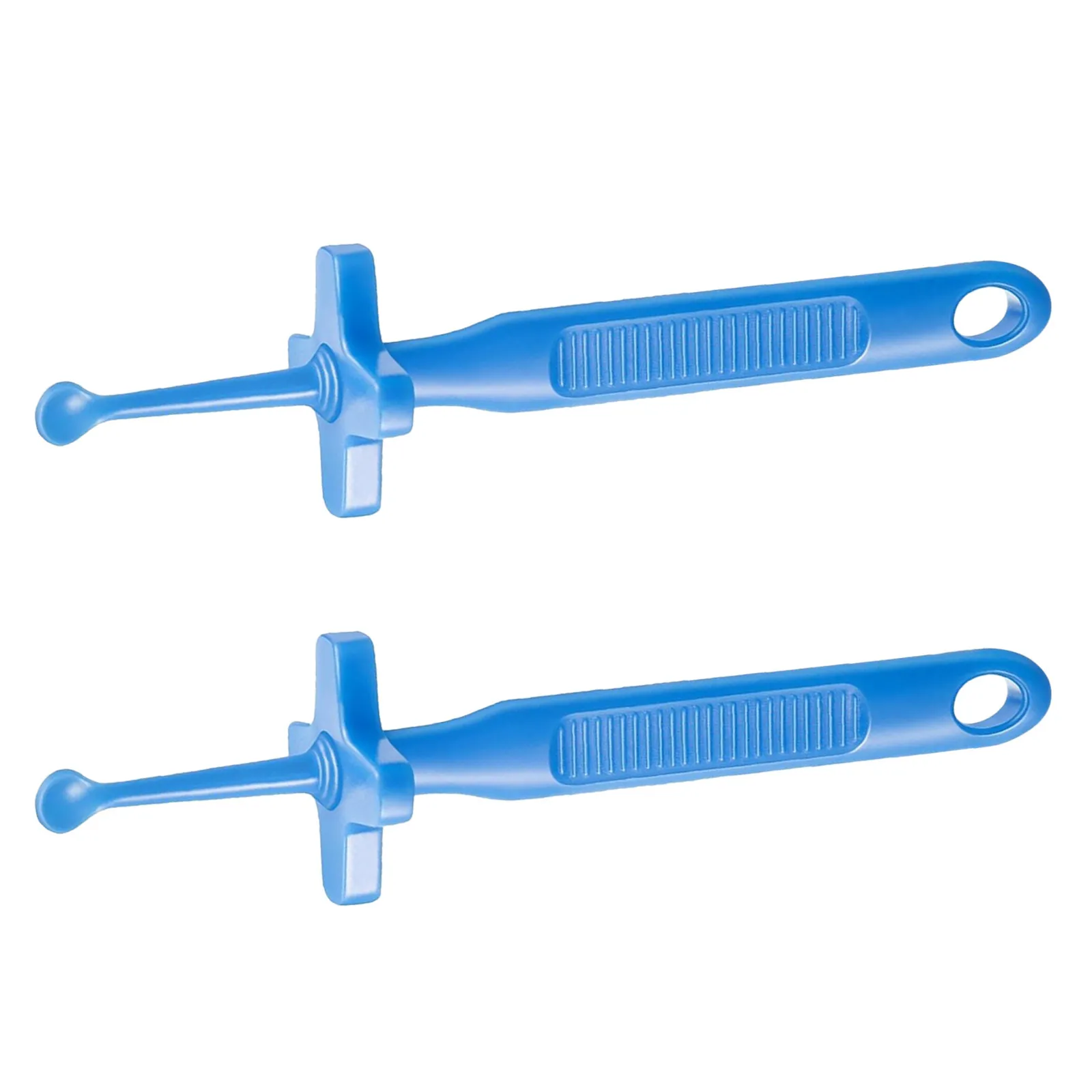 2 PCS Ear Wax Cleaning Tool Ergonomic Long Handle Pick Plastic Scoop Home Office Daily Portable Cleaner