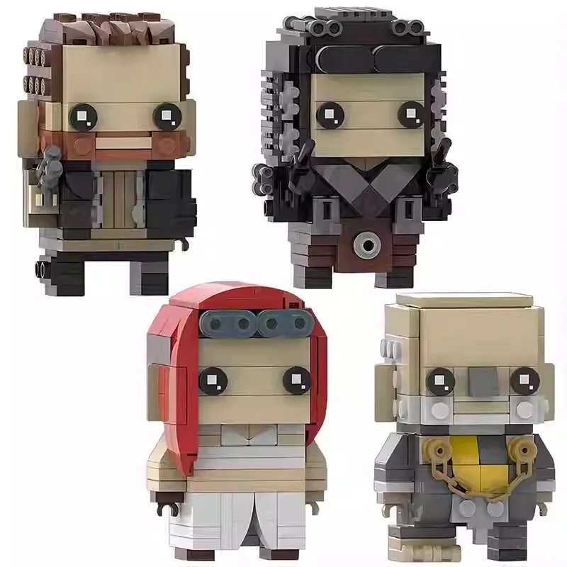 Bricklink Movie Mad Maxed Action Figures Feroza Immortan Joe War Boys Nux People eater Brickheadz Sets Building Blocks Kid Toys