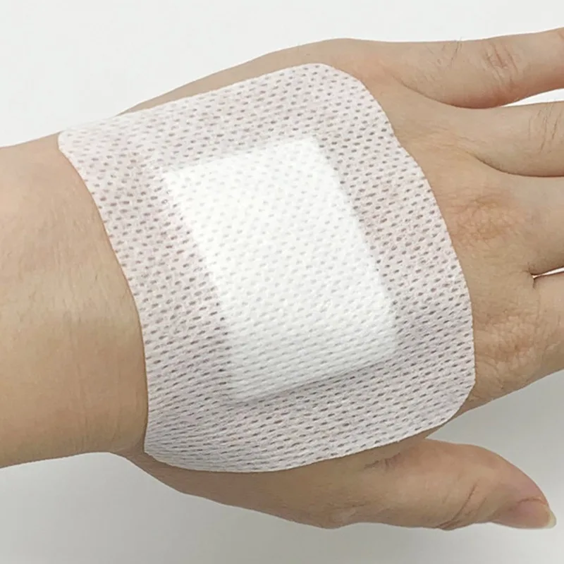 

10pcs/lot Baby Bandages Wound Dressing Non-woven Fabrics First Aid Breathable Self-adhesive Dressings Paste Patches Bandaids