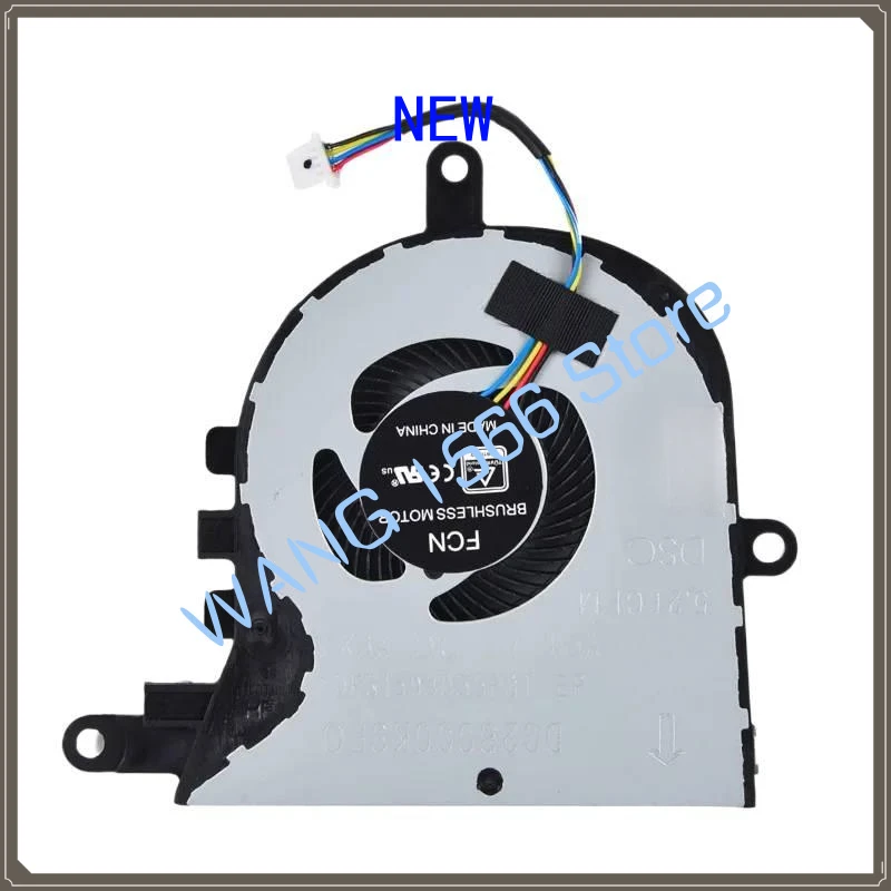 Ventilador de refrigeración de CPU para ordenador portátil ZJ para inspiron 15 5570 5575 3580 3593 para inspiron 17 3780 3793 para Latitude 3590 L3590 E3590