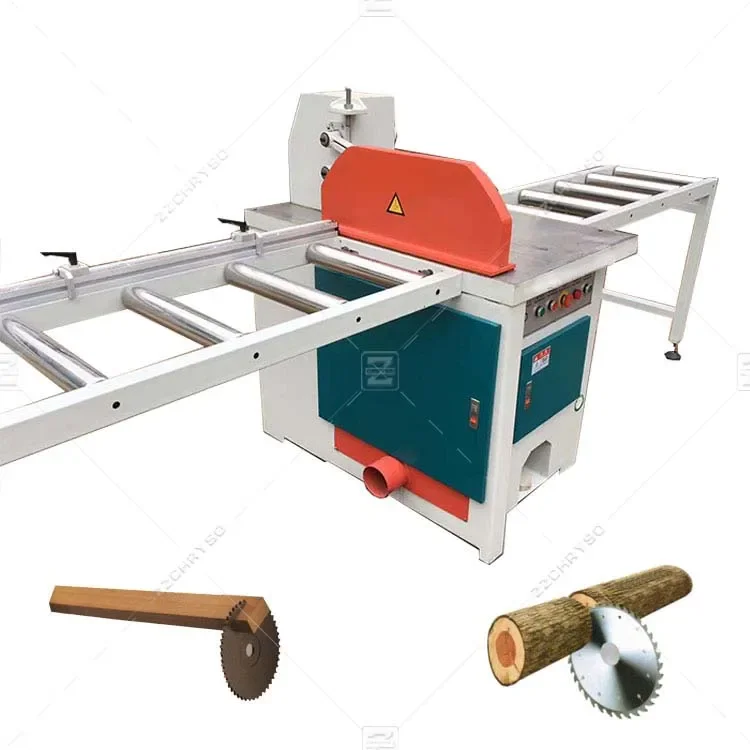 Industrial Bench Saw Pneumatic Crosscut Wood Cutting Saw Machine