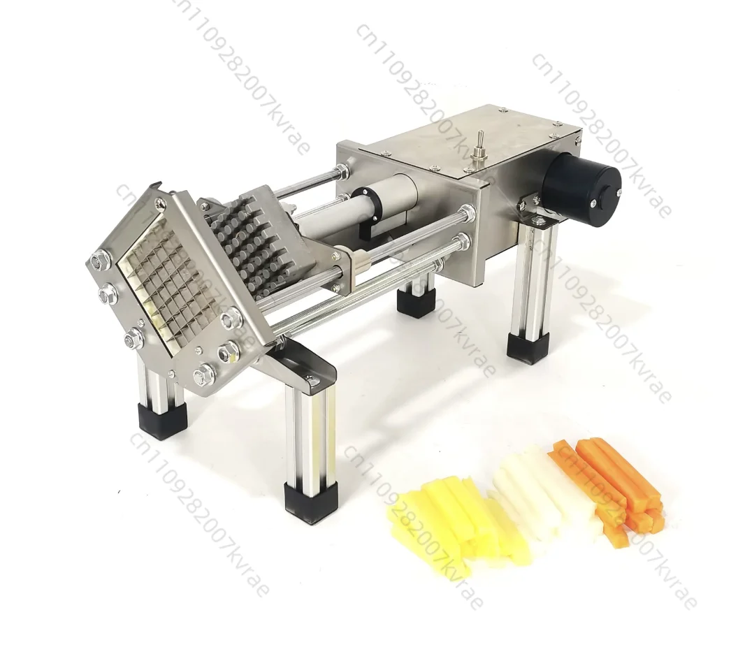 

10mm Vegetable Cutting Machine Electric Potato Chips Cutter 110V 220V Portable Electric Potato Slicer Machine
