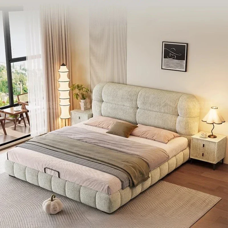 

180x200cm Luxury furniture bedroom full size bed frame with headboard full size bed full marriage bedrooms dorm room essential