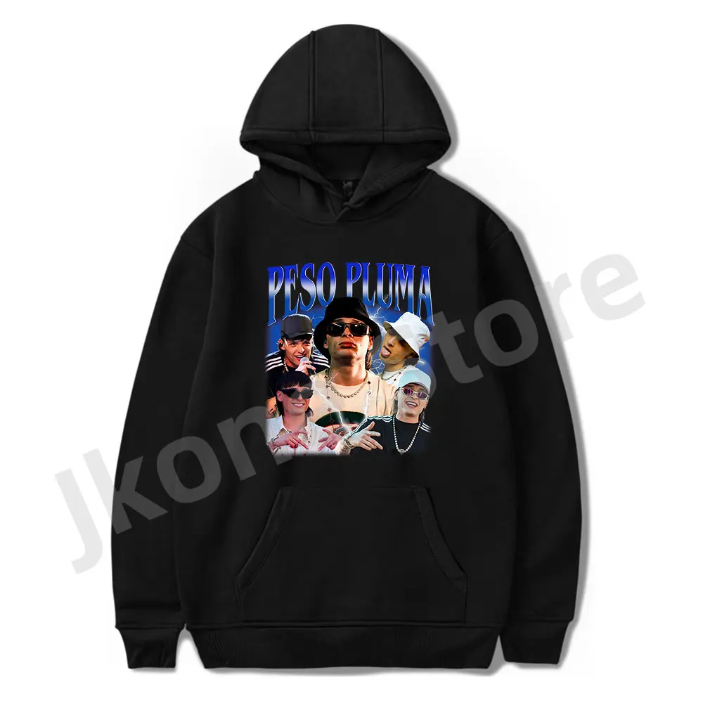 Peso Pluma Tarantula Tour Merch Hoodies Women Men Fashion Casual HipHop Style Sweatshirts