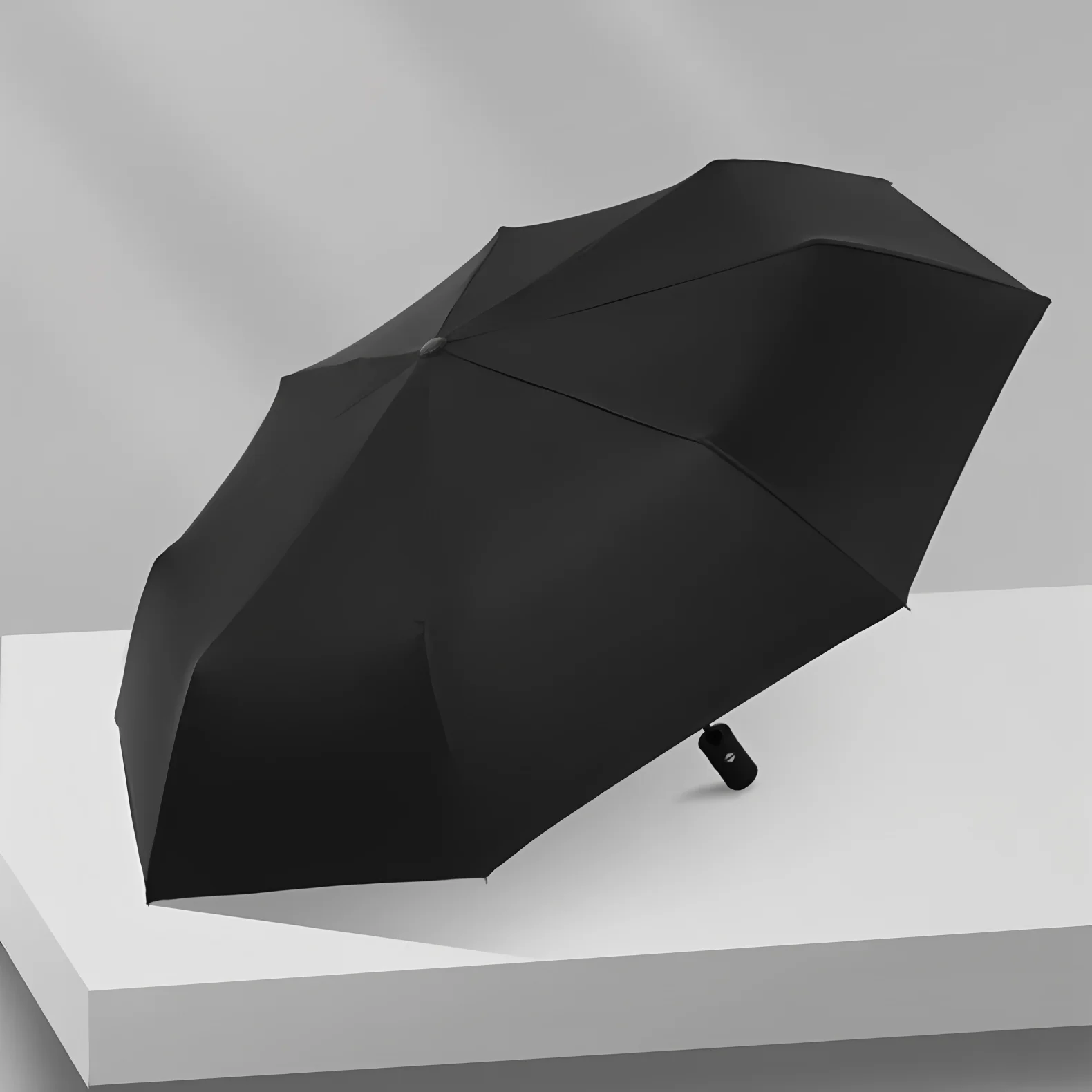 مظلة أوتوماتيكية بثمانية عظم من الفينيل لأشعة الشمس والمطر ومظلة شمسية مزدوجة الأغراض ومظلة للأشعة فوق البنفسجية هدية قابلة للطي تلقائيًا #6