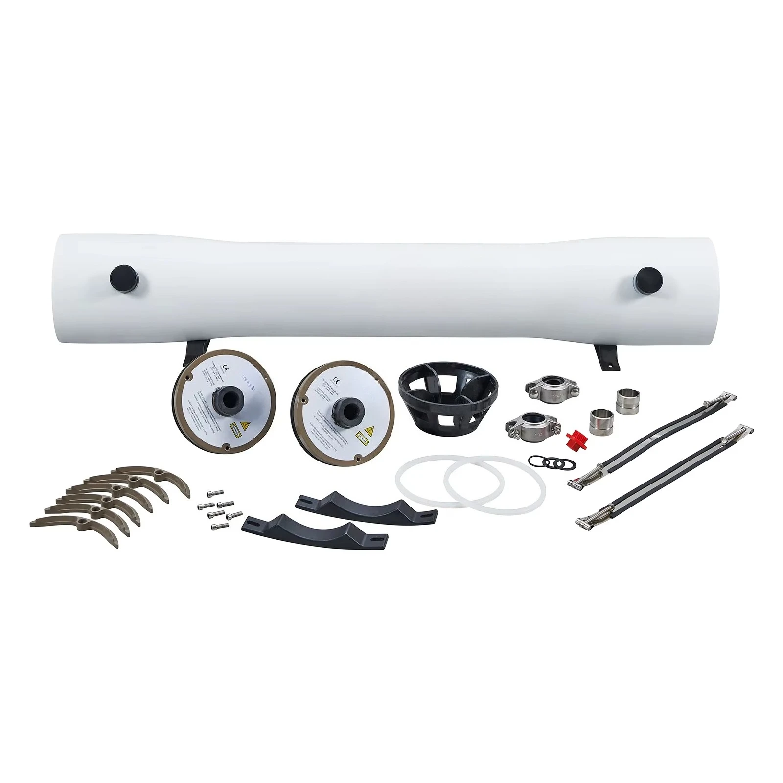 

Seawater Desalination RO Pressure Membrane Vessel 4040 FRP Membrane Housing High Pressure Membrane Housing for Water Treatment