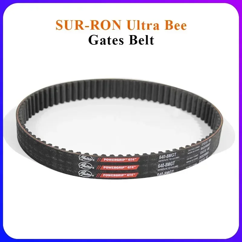 For SUR-RON Ultra Bee Gates Belt GT4 Gates Belt 640-8MGT