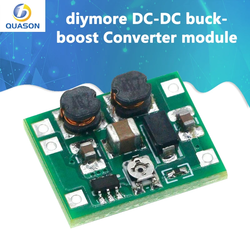 DC-DC buck-boost Converter module 3V~15V to 1V~15V 5V 6V 9V 12V 700ma/5W Automatic Adjustment Step Down/UP Power Voltage